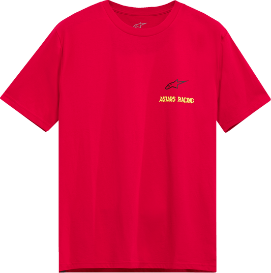 Alpinestars Swerve CSF T-Shirt - Red, Size XL - Comfortable Cotton-Poly Blend - Kelly Motorsports