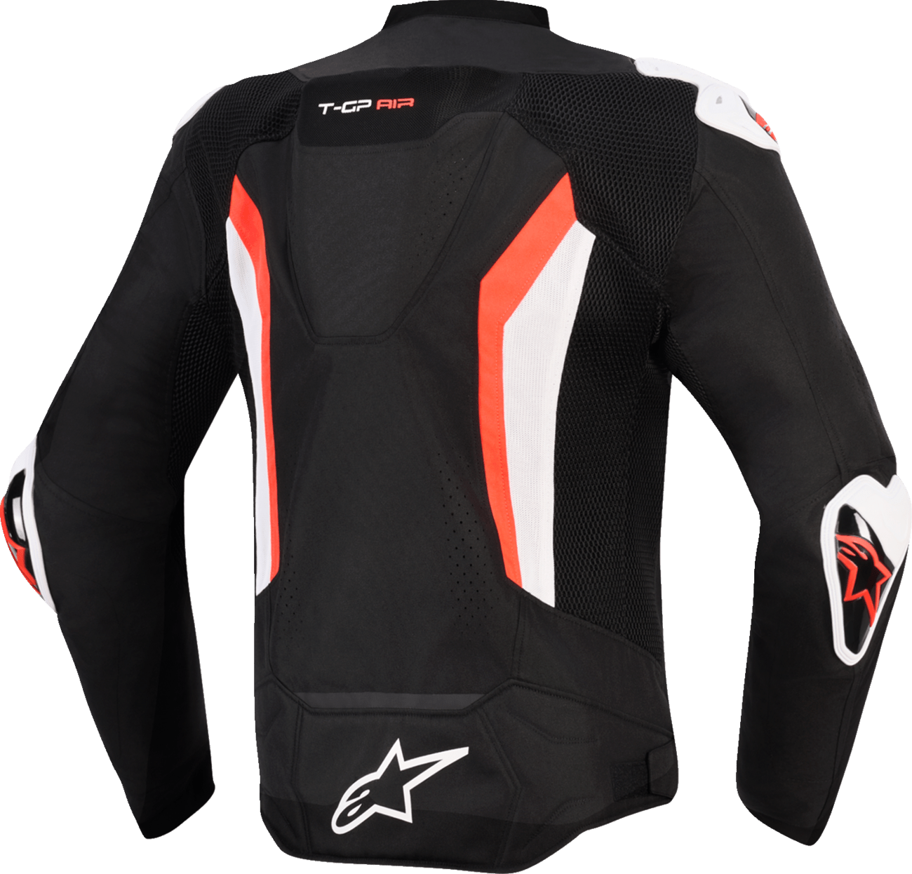 Alpinestars T-GP Air Jacket - Black/Red Fluo 3300626-1030 - Kelly Motorsports