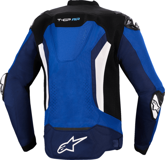 Alpinestars T-GP Air Jacket Bright Blue/Navy/White 3300626-7329 - Kelly Motorsports