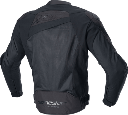 Alpinestars T-GP Plus R v4 Airflow Jacket Black/Black 3300624-1100 - Kelly Motorsports