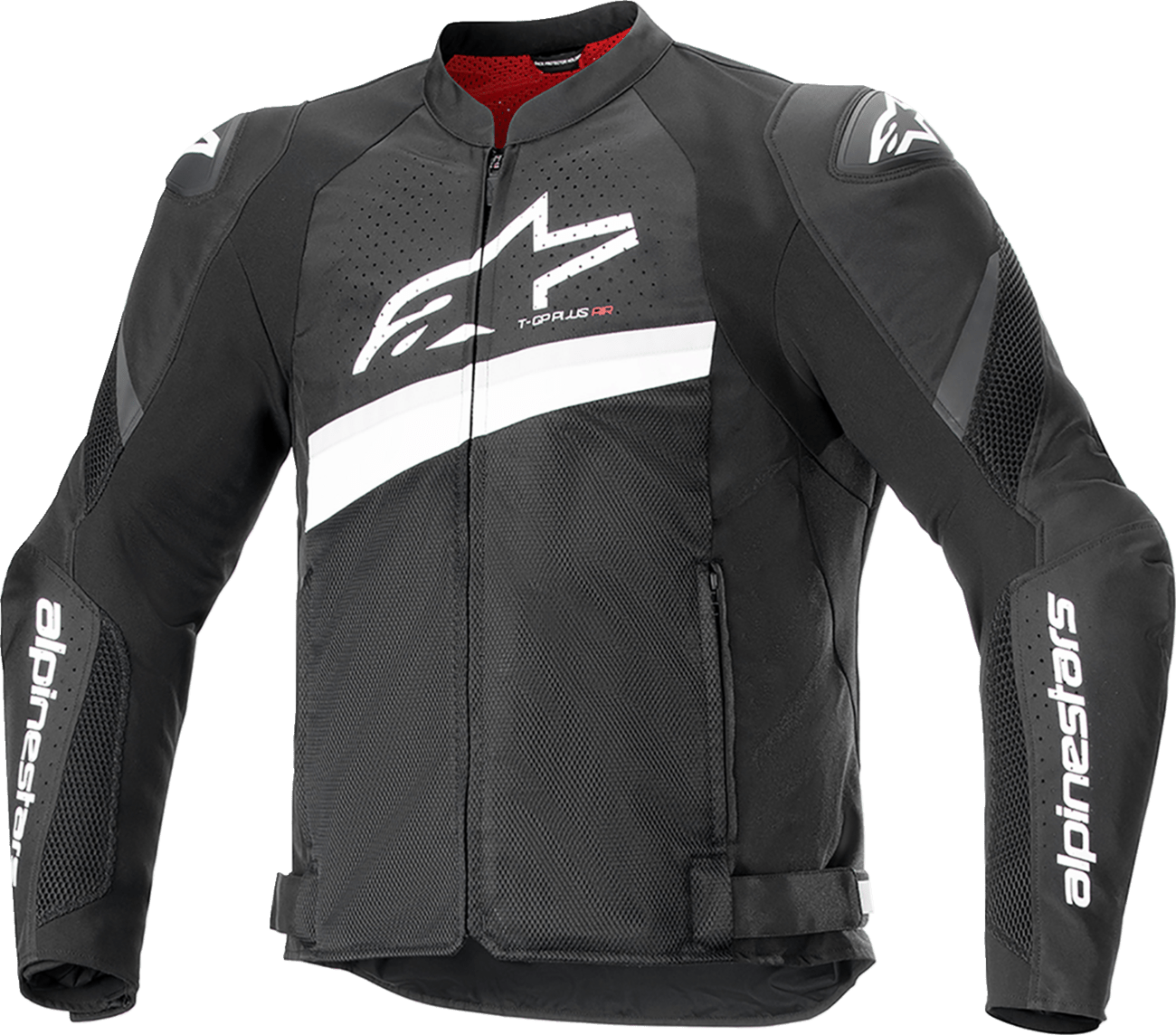 Alpinestars T-GP Plus R v4 Airflow Jacket - Black/White 3300624-12 - Kelly Motorsports