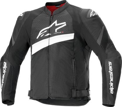 Alpinestars T-GP Plus R v4 Airflow Jacket - Black/White 3300624-12 - Kelly Motorsports