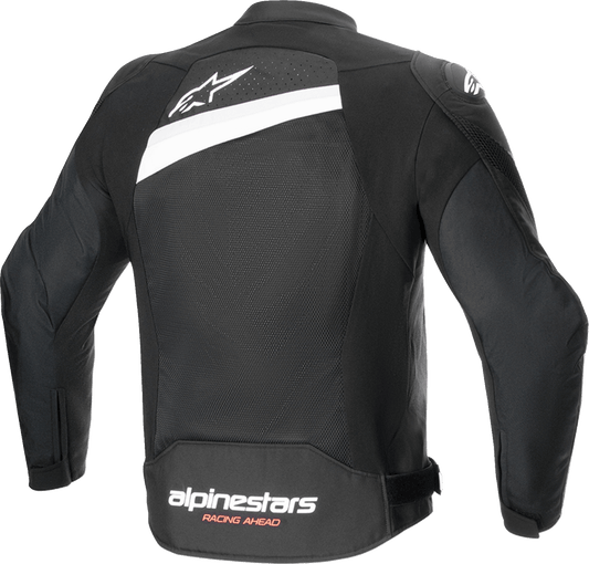Alpinestars T-GP Plus R v4 Airflow Jacket - Black/White 3300624-12 - Kelly Motorsports