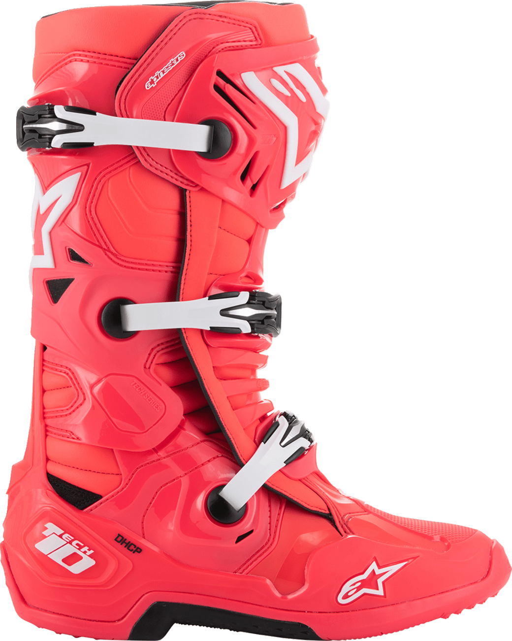 Alpinestars Tech 10 Boots Diva Pink/White 2010020-3812 - Kelly Motorsports