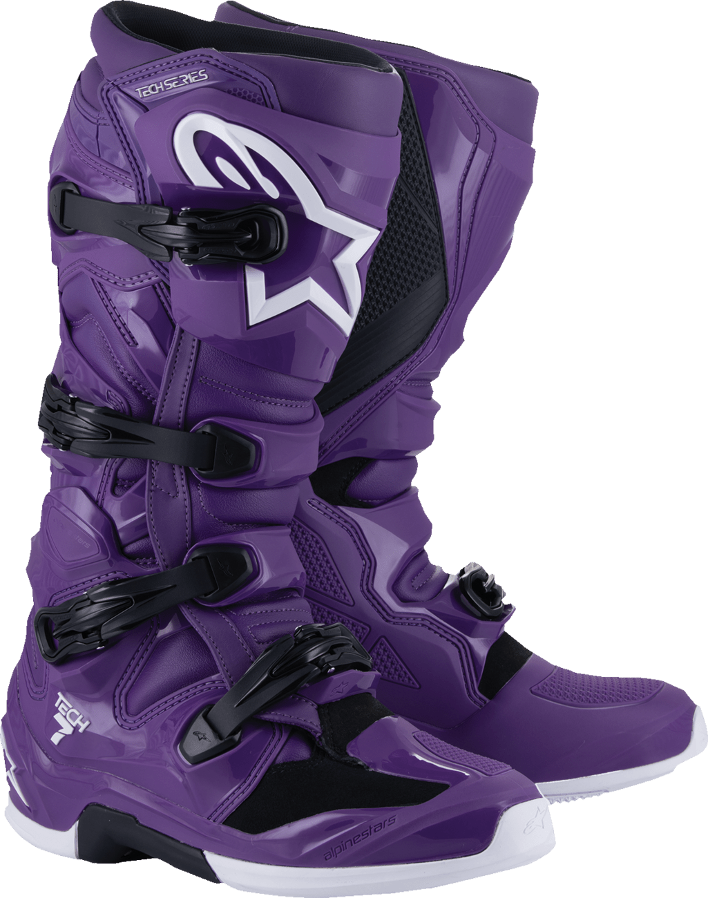 Alpinestars Tech 7 Off-Road Boots Purple 2012025-38 - Kelly Motorsports