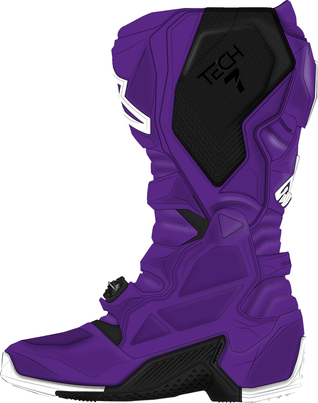 Alpinestars Tech 7 Off-Road Boots Purple 2012025-38 - Kelly Motorsports