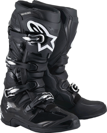 Alpinestars Tech 7 Off - Road Motorcycle Boots Black - Kelly Motorsports
