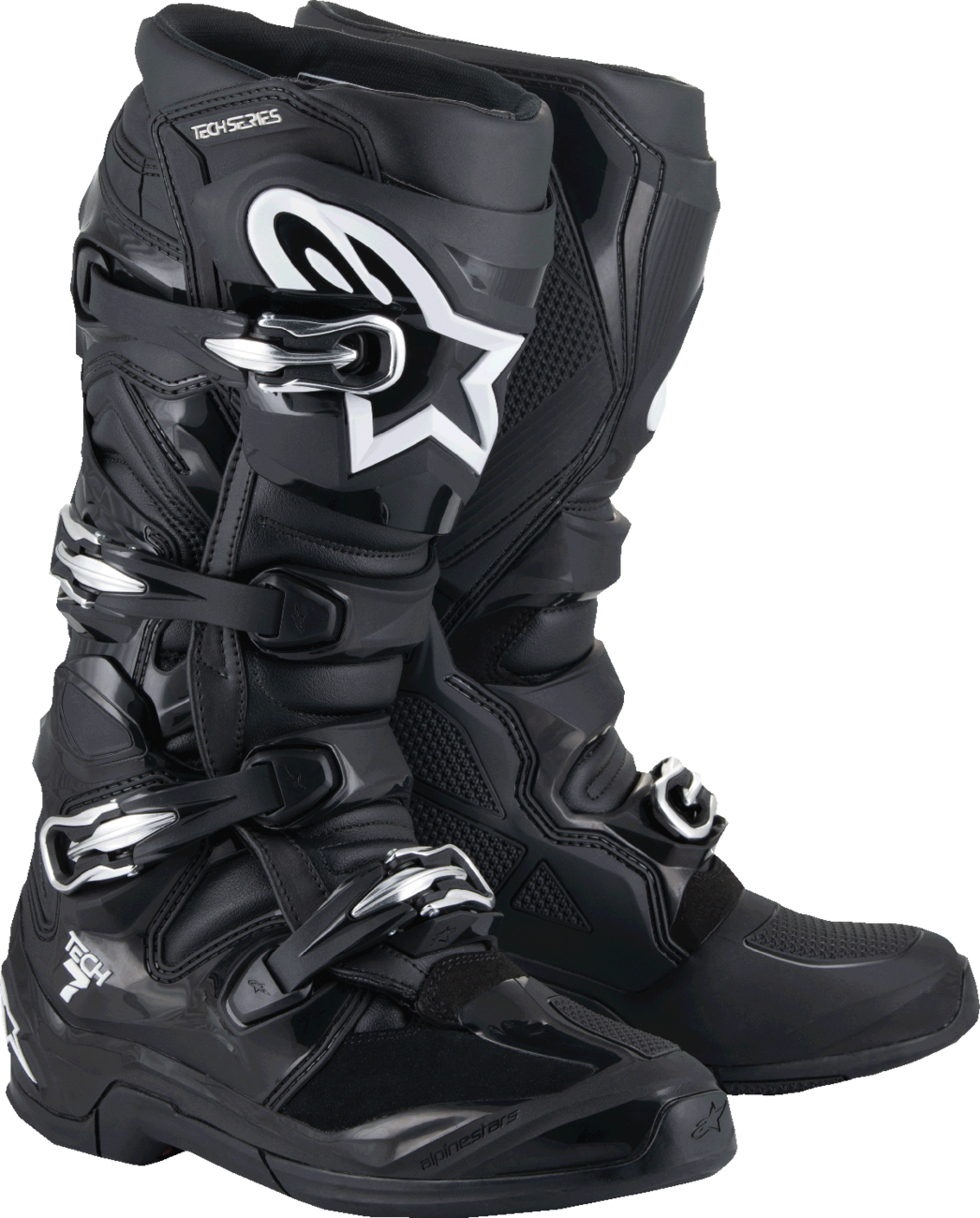 Alpinestars Tech 7 Off - Road Motorcycle Boots Black - Kelly Motorsports
