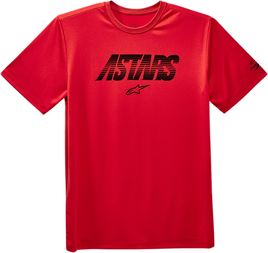 Alpinestars Tech Angle Premium T-Shirt in Red – XL (Part 12107322030XL) - Kelly Motorsports