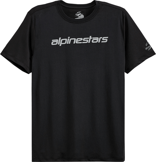 Alpinestars Tech Linear Performance T-Shirt - Black - Medium 1212-7500010-M - Kelly Motorsports