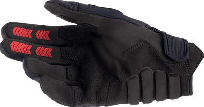 Alpinestars Techdura Gloves Fire Red/Black 2XL – Enduro and Trail Riding Protection - Kelly Motorsports
