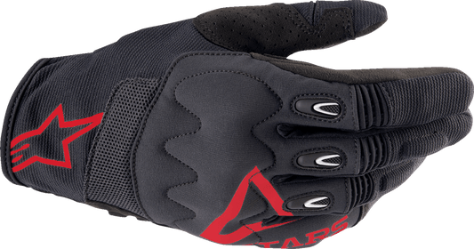 Alpinestars Techdura Gloves - Fire Red/Black, XL - Ultimate Off-Road Performance and Protection - Kelly Motorsports