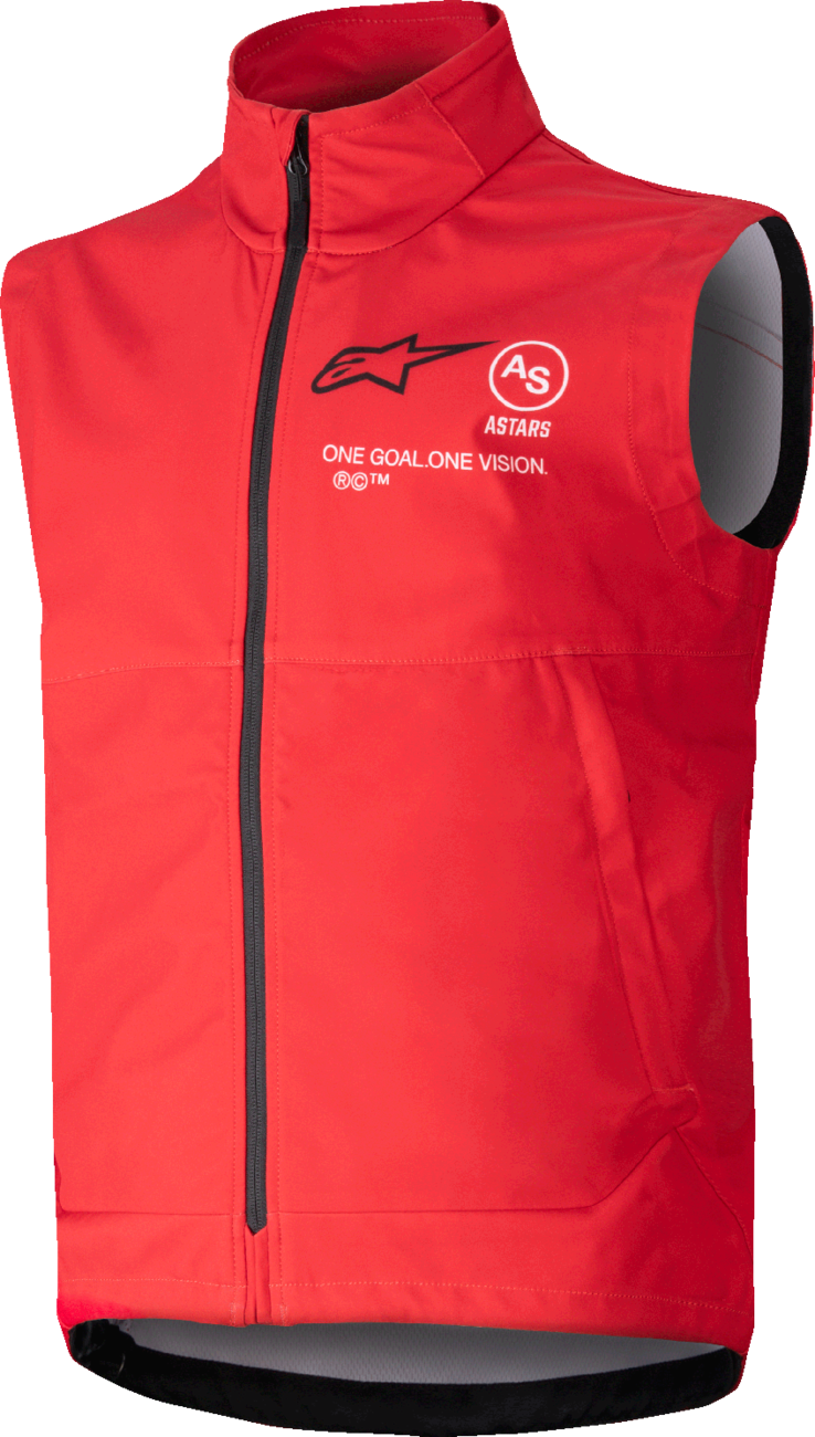 Alpinestars Techstar Softshell Vest - Red 2XL (Part Number 3700325 - 3010 - 2X) - Kelly Motorsports