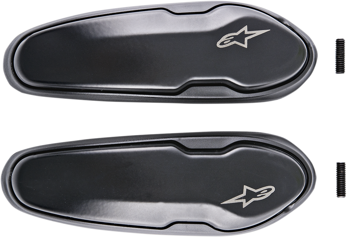Alpinestars Toe Sliders - Black 25SL15 for Moto Boots - Kelly Motorsports