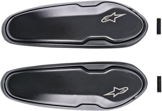 Alpinestars Toe Sliders - Black 25SL15 for Moto Boots - Kelly Motorsports