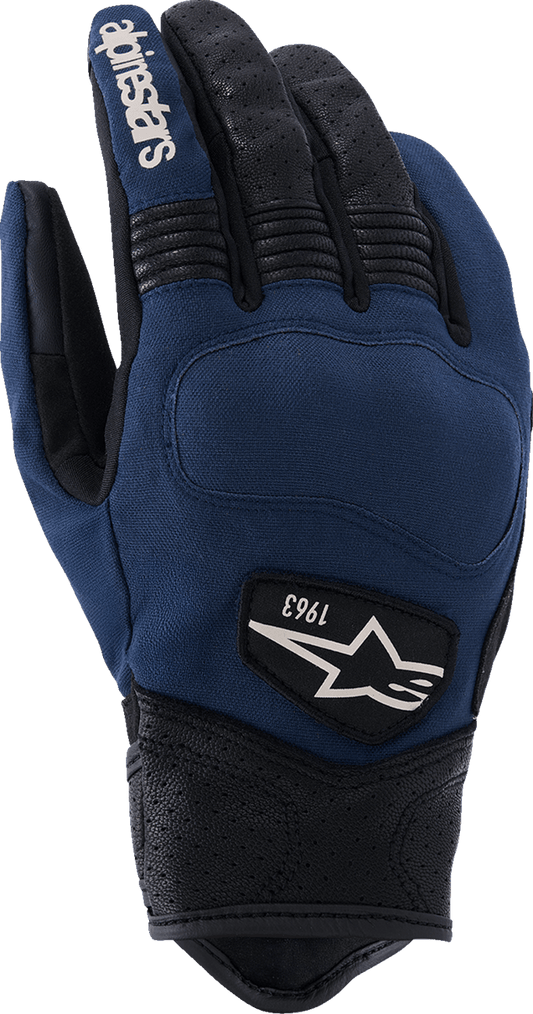 Alpinestars Tracker Gloves - Dark Blue and Black, Medium - Kelly Motorsports