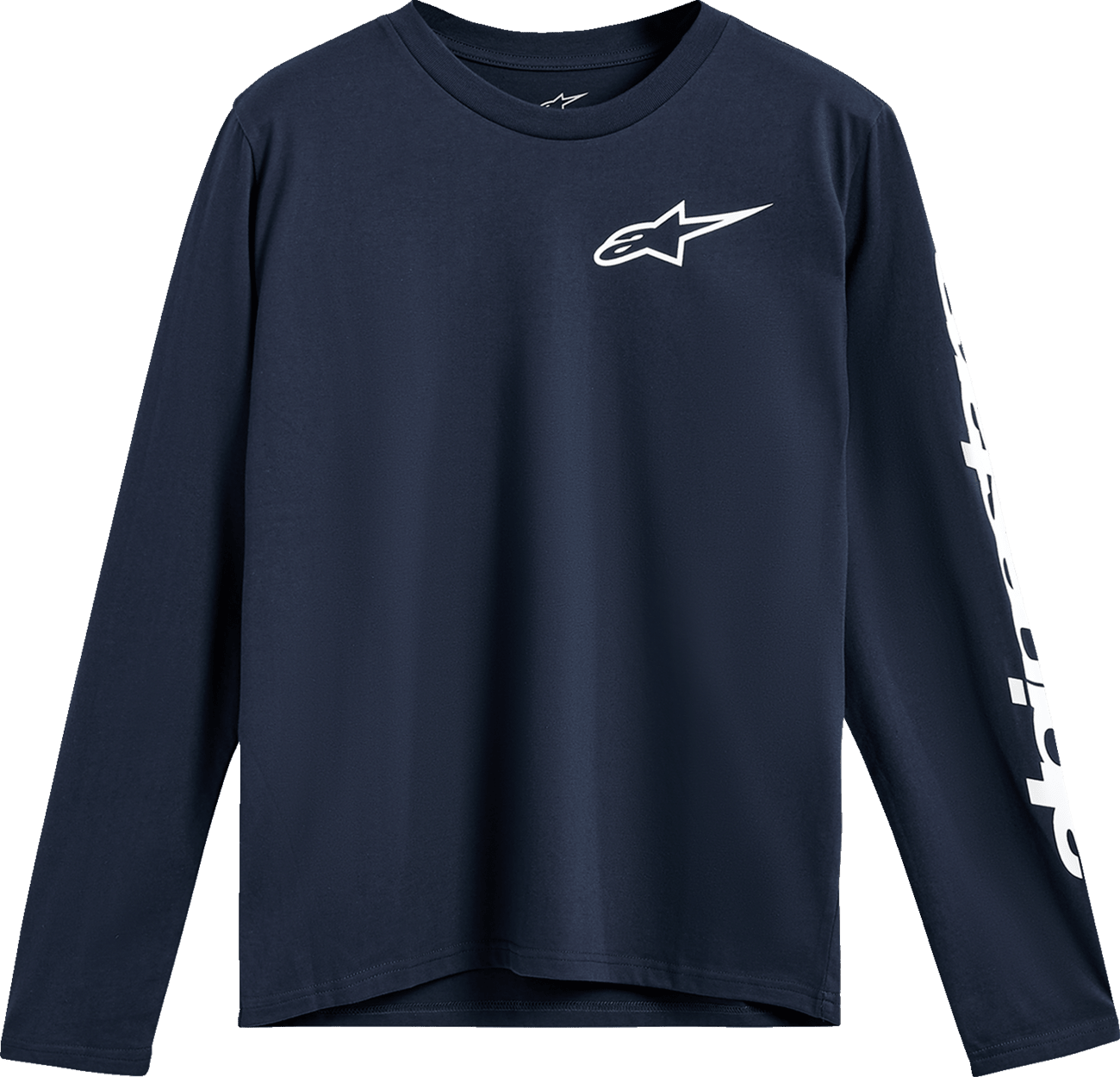 Alpinestars Trackside Long-Sleeve CSF T-Shirt - Navy, Medium - Part 1235-74100-70-M - Kelly Motorsports
