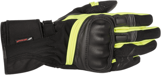 Alpinestars Valparaiso Drystar® Gloves - Black and Yellow, Small - 3526014-155-S - Kelly Motorsports