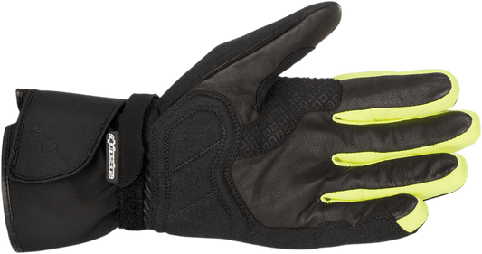 Alpinestars Valparaiso Drystar® Gloves - Black and Yellow, Small - 3526014-155-S - Kelly Motorsports