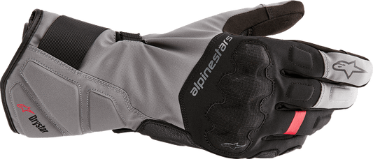 Alpinestars W-7 V2 Drystar® Waterproof Gloves - Black/Dark Gray, Medium - Kelly Motorsports