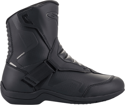 Alpinestars Waterproof V2 Ridge Boots - Black US 9 / EU 43 - Durable Motorcycle Footwear - Kelly Motorsports
