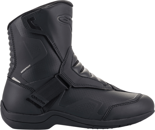 Alpinestars Waterproof V2 Ridge Boots - Black US 9 / EU 43 - Durable Motorcycle Footwear - Kelly Motorsports