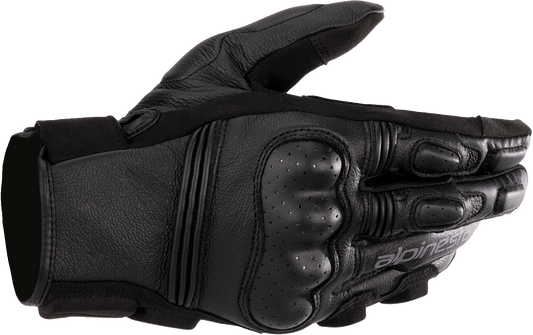 Alpinestars Women's Phenom Leather Gloves - Black, Size XS (Part 3591723-1100-XS) - Kelly Motorsports
