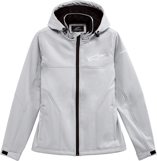 Alpinestars Women's Primary Ice Jacket 2XL - Waterproof Softshell with Moto Style and Removable Hood - Kelly Motorsports