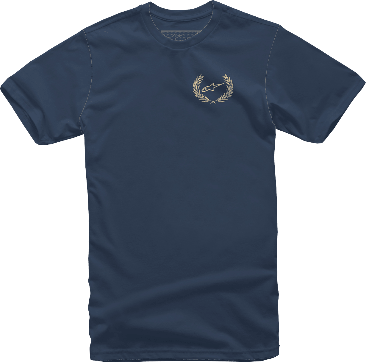 Alpinestars Wreath T-Shirt in Navy - XL - Part Number 12137258070XL - Kelly Motorsports