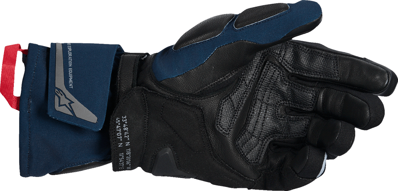 Alpinestars WT-8 Gore-Tex® Insulated Gloves - Black/Dark Blue, Large - Kelly Motorsports