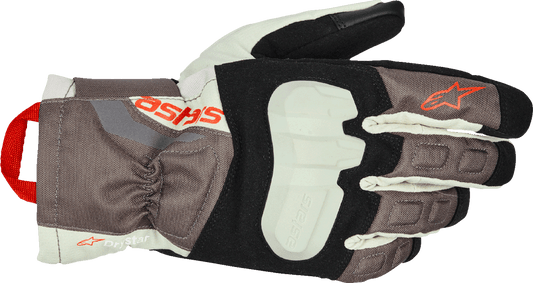 Alpinestars XT-3 Drystar® Insulated Gloves - Medium, Dark Brown/Sand/Black - Kelly Motorsports