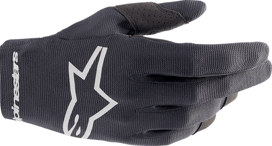 Alpinestars Youth Radar Gloves - Black, Medium (Part 3541824-10-M) - Kelly Motorsports