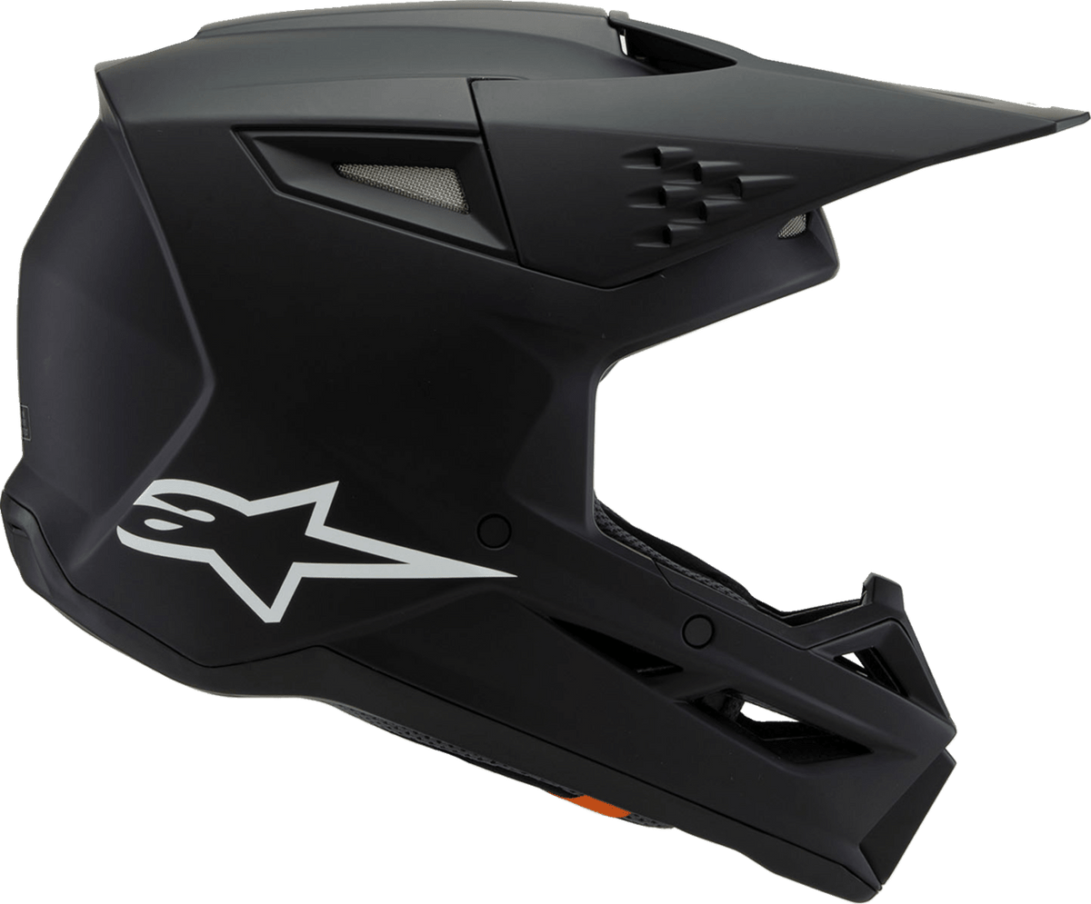 ALPINESTARS Youth SM3 Helmet - Solid Matte Black 8302225 - Kelly Motorsports