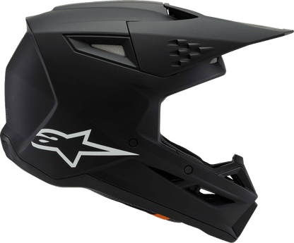 ALPINESTARS Youth SM3 Helmet - Solid Matte Black 8302225 - Kelly Motorsports