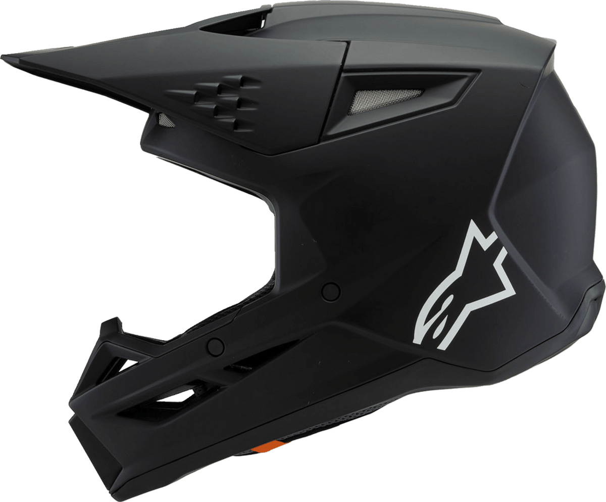 ALPINESTARS Youth SM3 Helmet - Solid Matte Black 8302225 - Kelly Motorsports