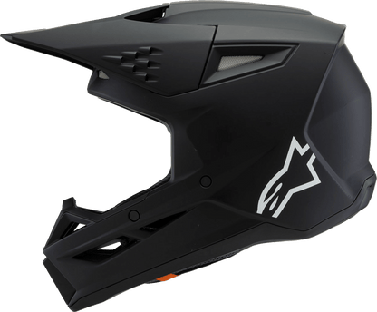 ALPINESTARS Youth SM3 Helmet - Solid Matte Black 8302225 - Kelly Motorsports