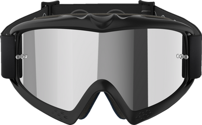 Alpinestars Youth Vision Goggle - Black with Silver Mirror Lens, Part 5140225 - 1456 - Kelly Motorsports