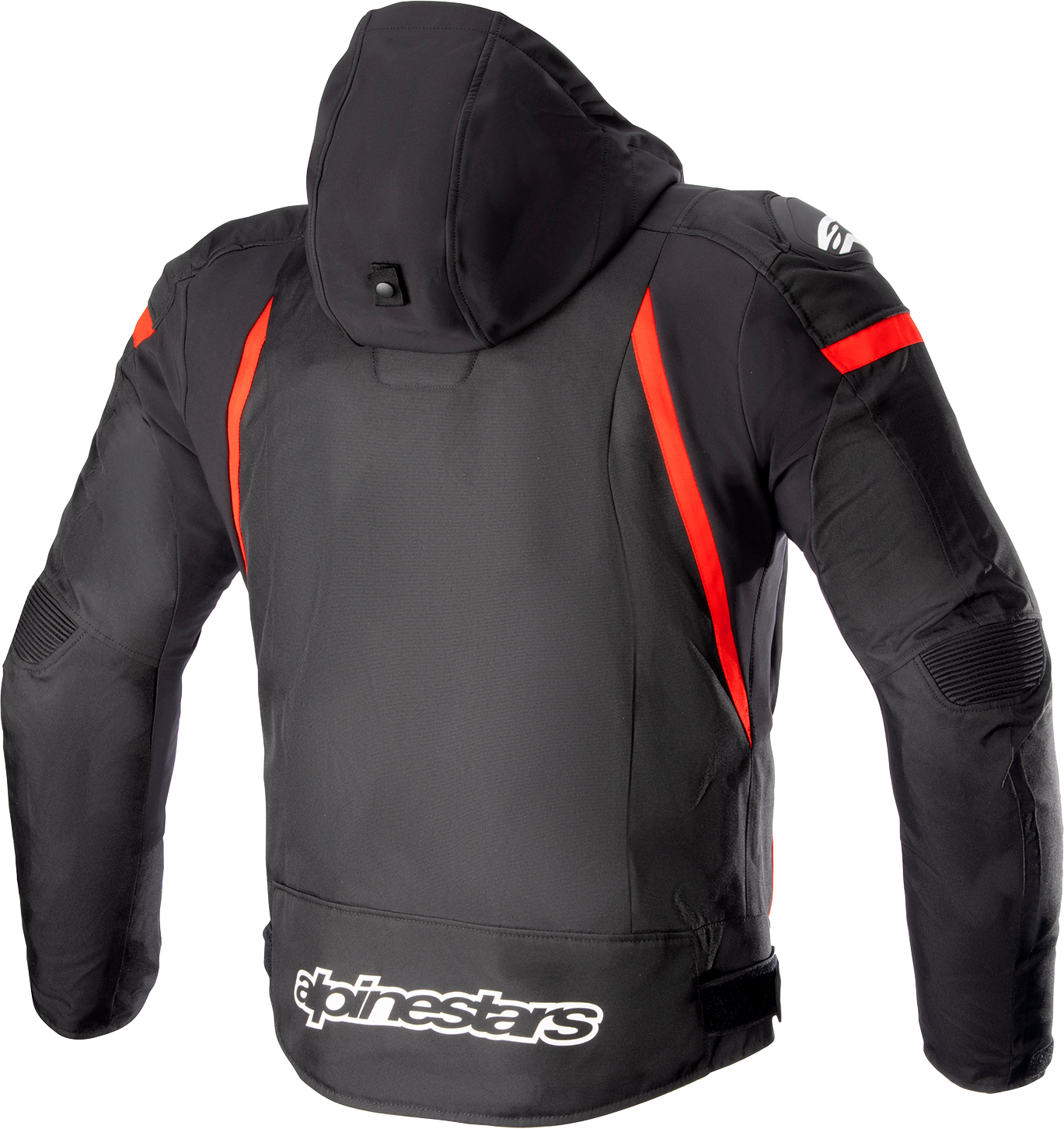 Alpinestars Zaca Waterproof Jacket - Black, Bright Red & White - Medium - Kelly Motorsports