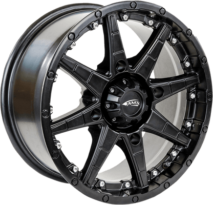 AMS Roll'n 105 14x7 Black Wheel with 5+2 Offset – Part Number 4749-046AS - Kelly Motorsports