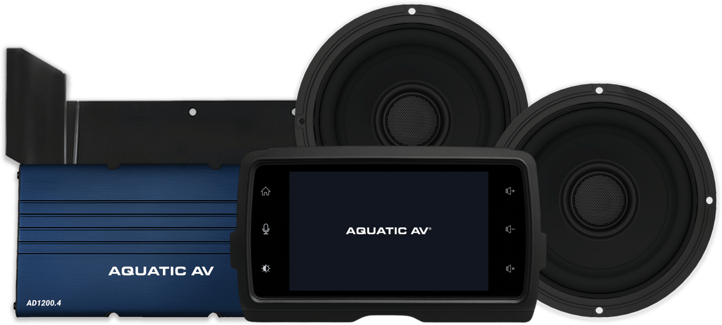 AQUATIC AV HK401 Deluxe Harley Package for FLHT 2014-2023 - Kelly Motorsports