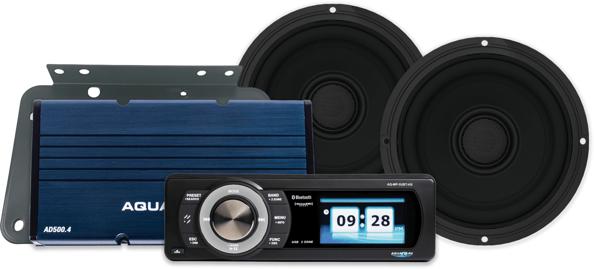 AQUATIC AV HK505 Ultra Classic Package for Harley - 94-1529 - Kelly Motorsports