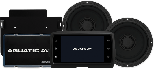 AQUATIC AV Ultra Harley Package FLHT 14-23 Audio System - Kelly Motorsports
