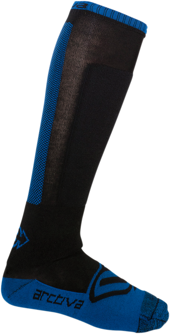 ARCTIVA Evaporator Socks - Blue/Black, Size 6 - 9, Part No. 3431 - 0413 - Kelly Motorsports