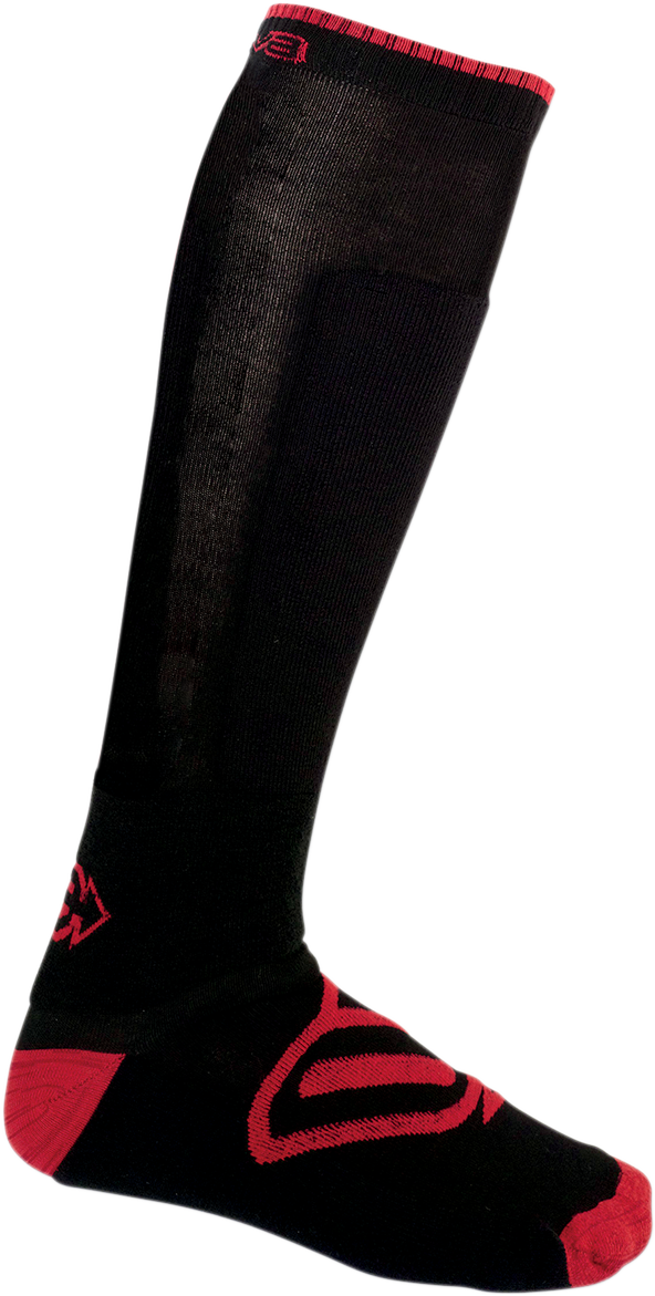 ARCTIVA Insulator Socks - Black/Red, Size 6 - 9, Part 3431 - 0411 - Kelly Motorsports