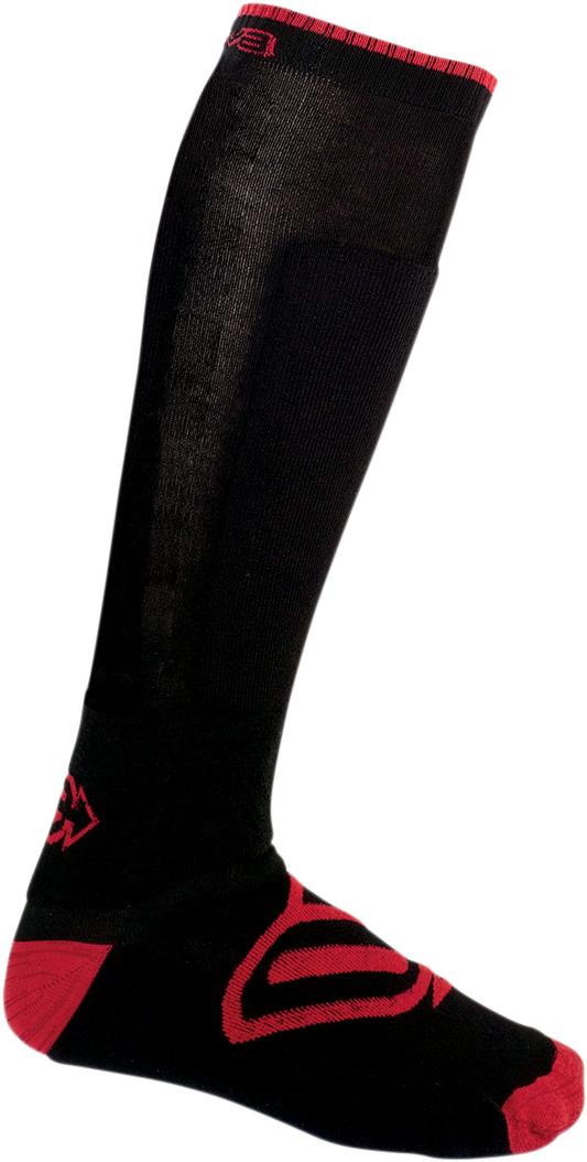ARCTIVA Insulator Socks - Black/Red, Size 6 - 9, Part 3431 - 0411 - Kelly Motorsports