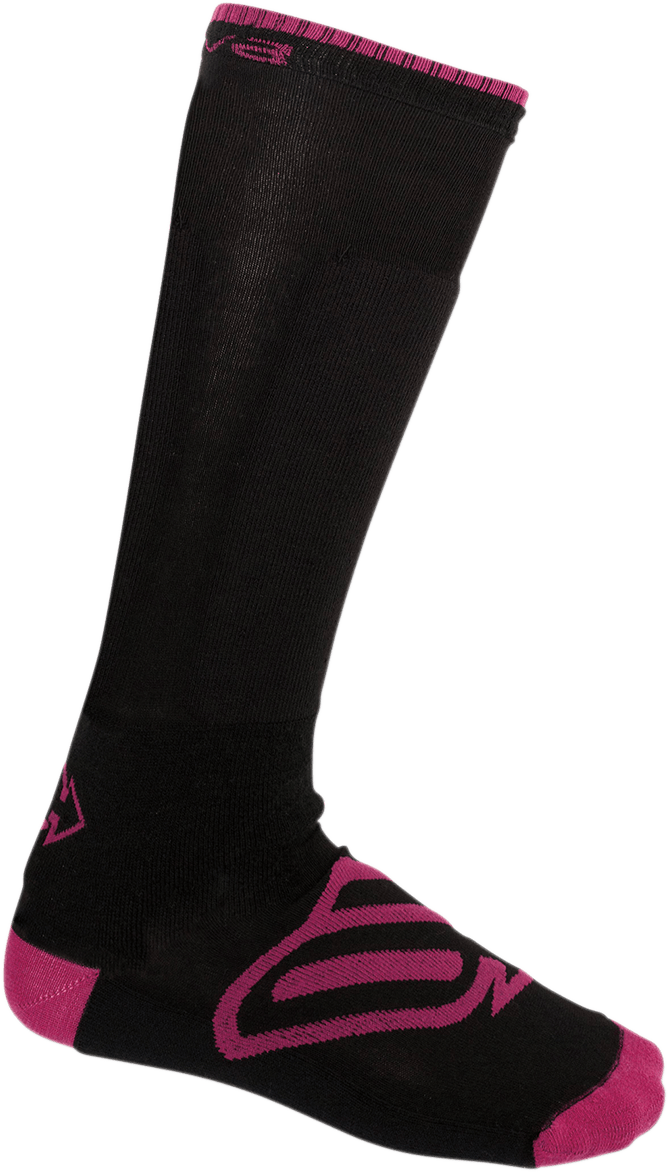 ARCTIVA Women's Insulator Socks 3431-0408 - Pink/Black, Size 6-9, Heavyweight Cold Weather Gear - Kelly Motorsports