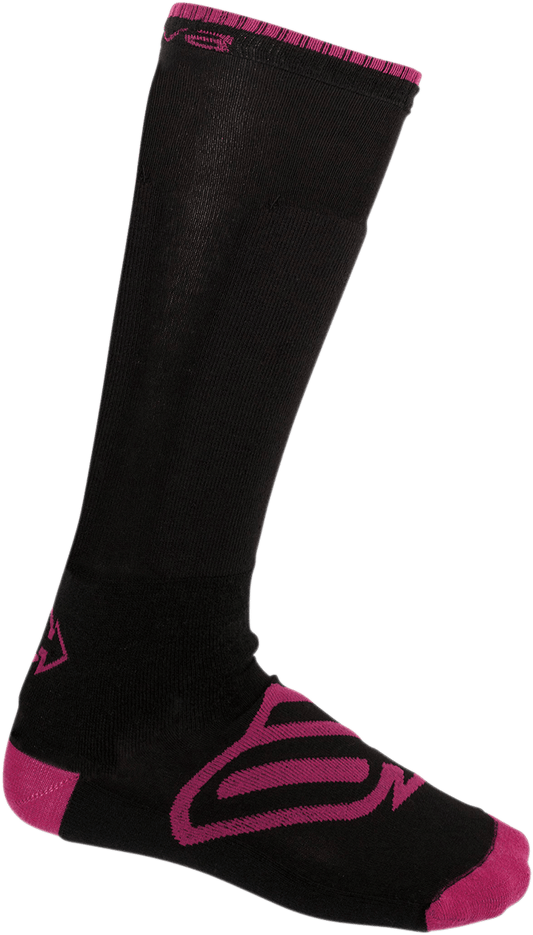 ARCTIVA Women's Insulator Socks 3431-0408 - Pink/Black, Size 6-9, Heavyweight Cold Weather Gear - Kelly Motorsports