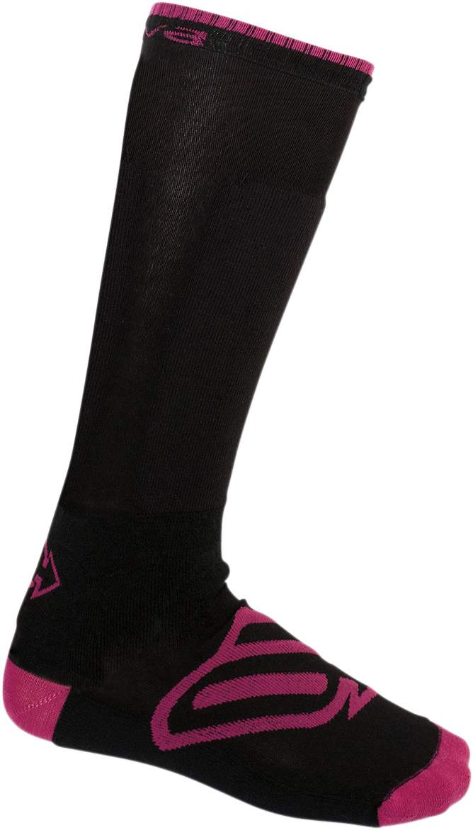 ARCTIVA Women's Insulator Socks 3431 - 0409 - Pink/Black, Large/XL (Size 10 - 13) - Kelly Motorsports