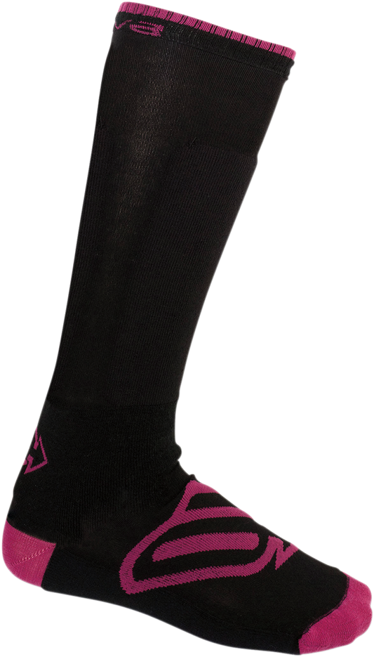 ARCTIVA Women's Insulator Socks 3431 - 0409 - Pink/Black, Large/XL (Size 10 - 13) - Kelly Motorsports