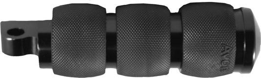 AVON Air Cushioned Foot Pegs Black - Part Number FP - AIR - 90 - ANO for Harley Davidson - Kelly Motorsports